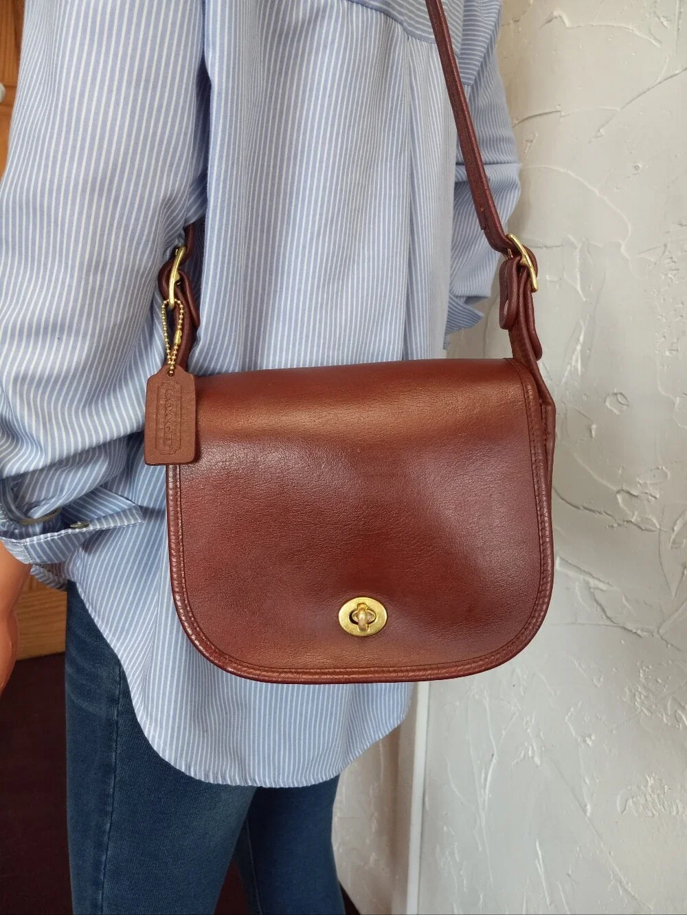 Coach NYC Vintage Small Shoulder Bag #9530